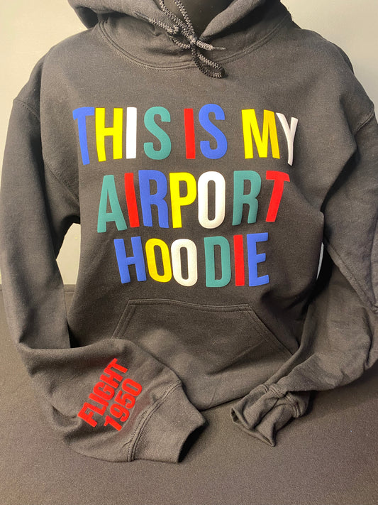 AIRPORT HOODIE EASTERN STAR FLIGHT 1950