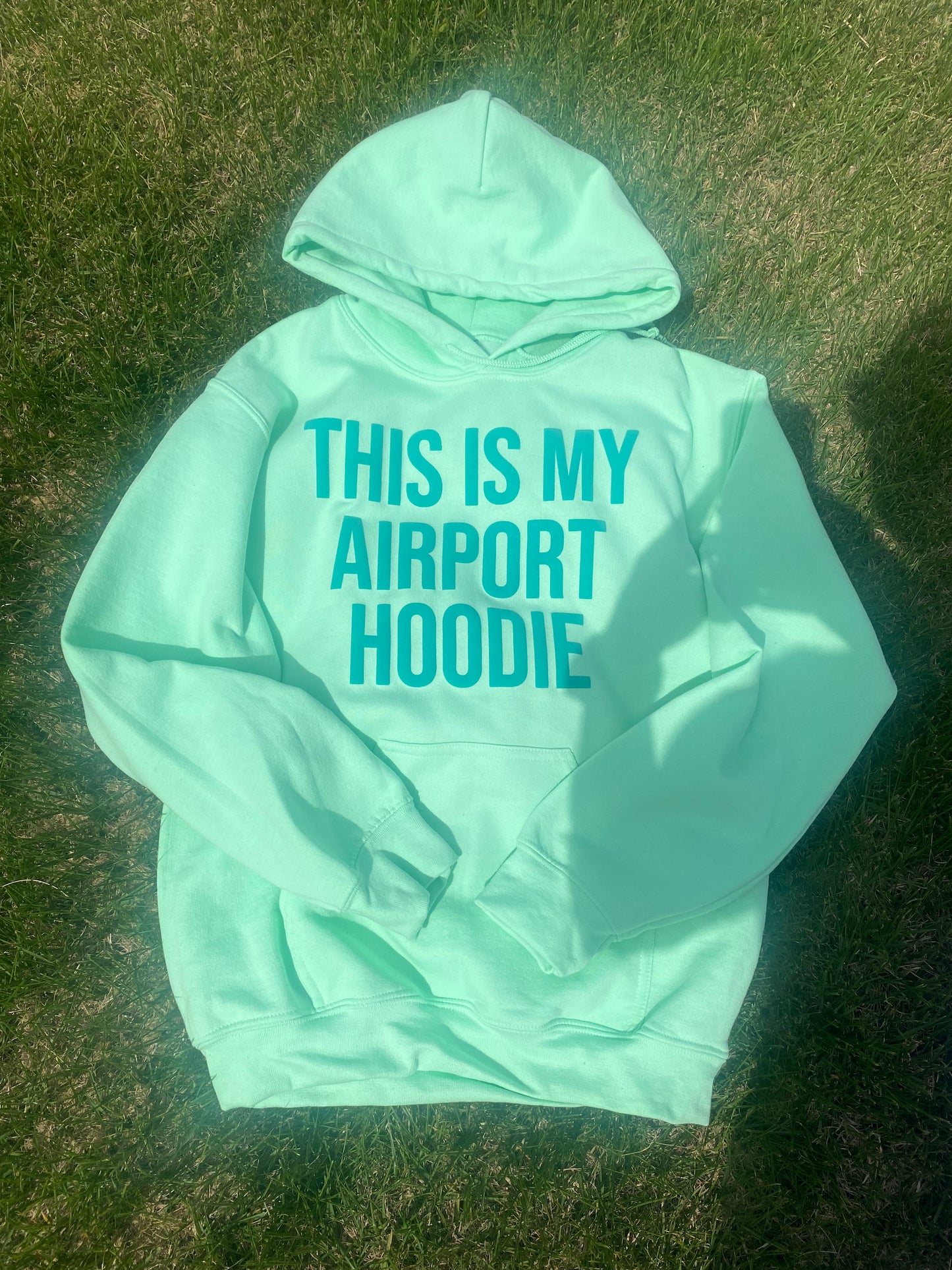 AIRPORT HOODIE MINT/MINT